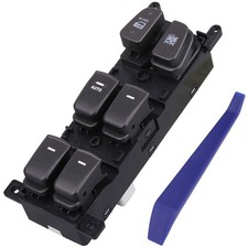 Master Power Window Switch Button, Front Left Driver Side, Compatible with 20...