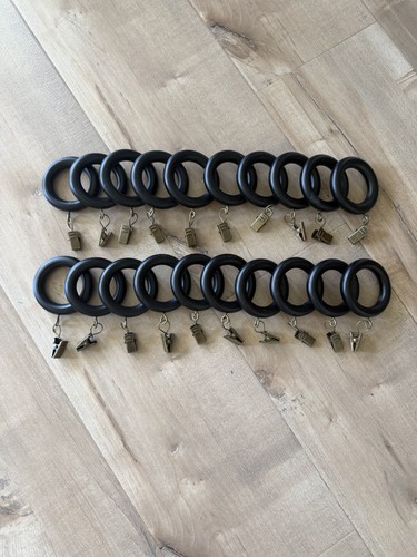 20 Pottery Barn Antique Bronze Standard Clip Large (2”) Rings