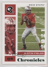 2021 Panini Chronicles Draft Picks Base Chronicles Green Justin Fields #2 0ps8