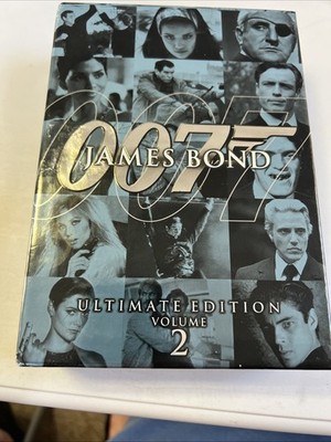 James Bond Ultimate Edition - Vol. 2 (DVD, 2006, 10-Disc Set)