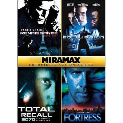 Miramax Futuristic Action Series: Renaissance / Equilibrium / Total Recall 2...