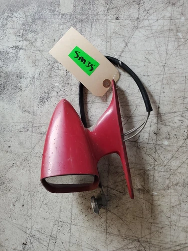 D0OB-17743-AW 1970 Ford Torino Fairlane Driver Door Rearview Mirror Red OEM