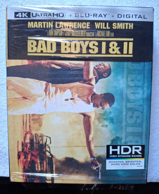 OOP Bad Boys (1995)/Bad Boys II (2003) 4k + Blu-Ray Limited Edition Sony Box Set