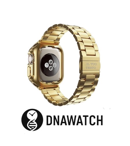 Cinturino per Apple Watch con Cover in Acciaio Serie 9/8/7/6/5/4/SE/ULTRA inciso - Foto 92 di 127
