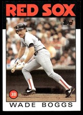 Wade Boggs 1986 Topps #510 Boston Red Sox MLB READ FREE SHIPPING AutographDen