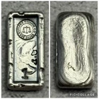 Rutland Bullion Co. 1 oz “Frame” Hand Poured Silver Bar .999 Fine Silver