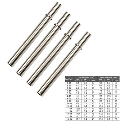 Various Sizes Available Find the Perfect Fit with Fishing Rod Connecting Tube