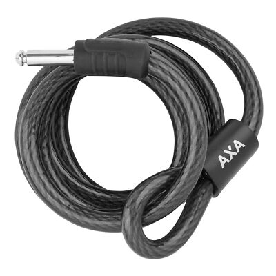 FAHRRADSCHLOSS SCHNALLENKABEL AXA RLD FÜR HUFEISEN PLUG KABEL DIAM 12mm