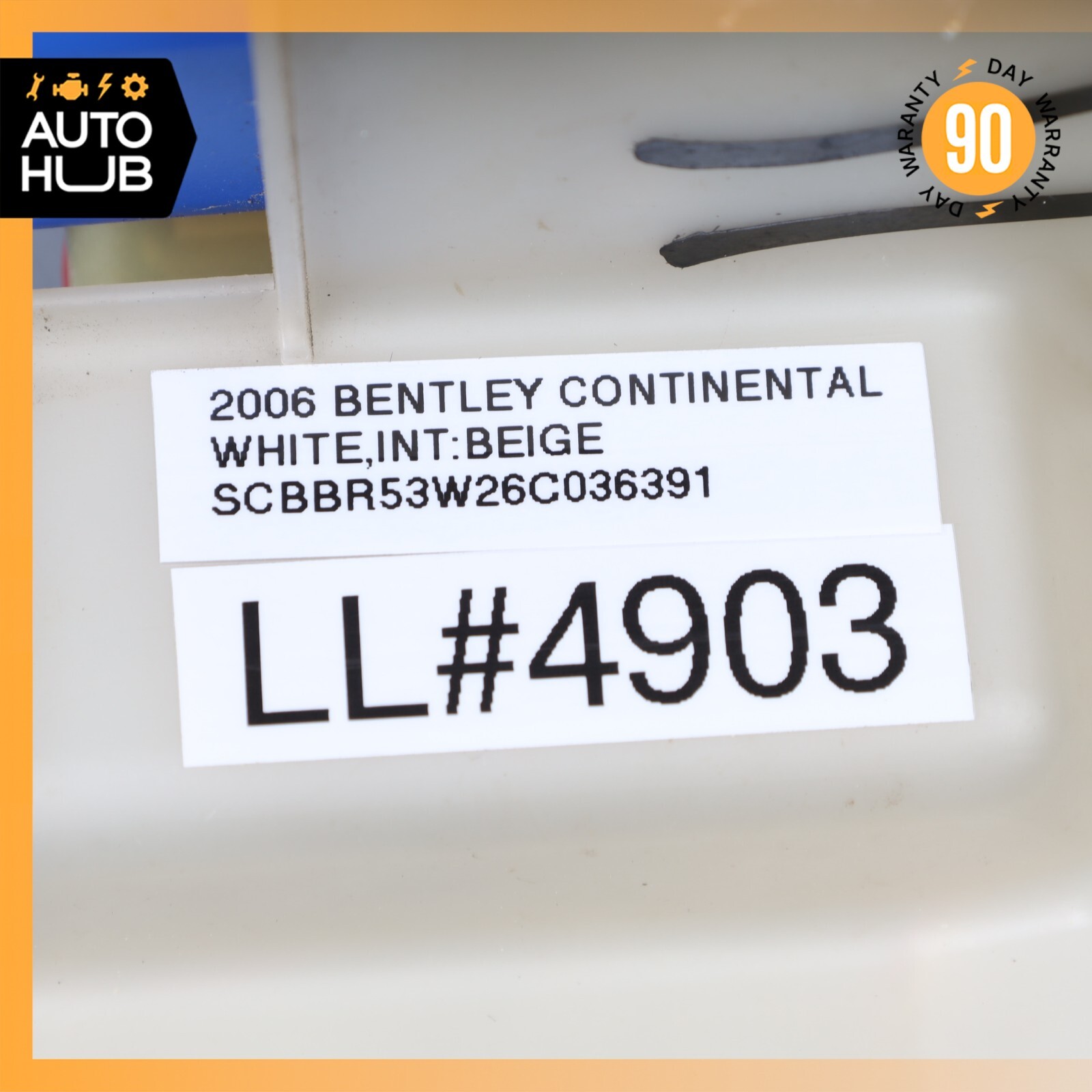 Bentley Continental Flying Spur Rear Left Door Lock Latch Keyless Go OEM