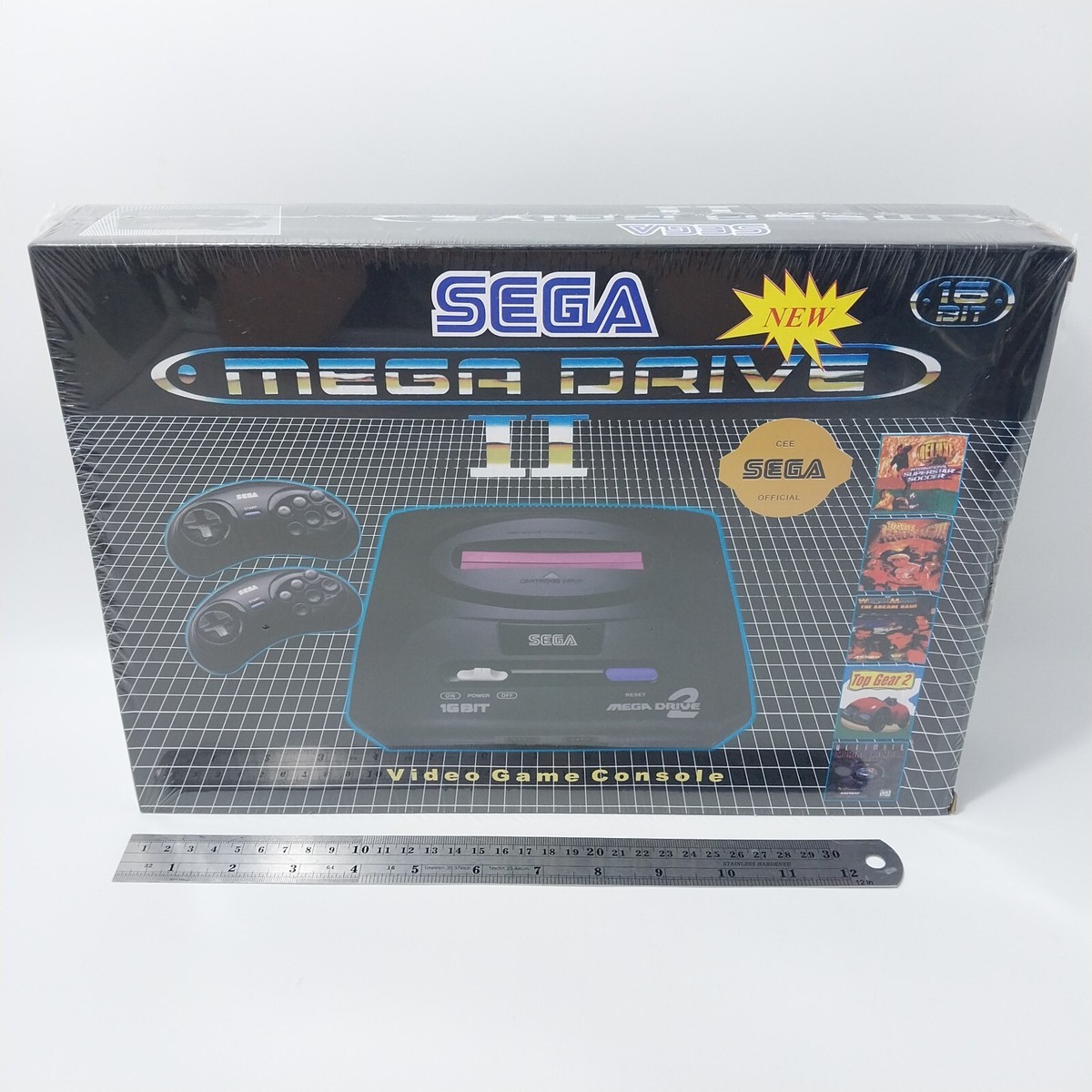 NEW Boxed Sealed SEGA Mega Drive 2 Console Software Games Japan