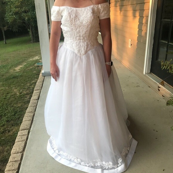 VINTAGE Lady Eleanor Wedding dress size 18 | eBay