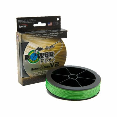 (0,20 EUR/m) SHIMANO Power Pro Super 8 Slick V2 275m 0,28mm 20kg Aqua Green