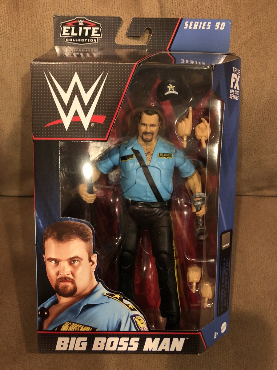 WWE Mattel Big Boss Man Elite Series #90 Wrestling Figure NEW