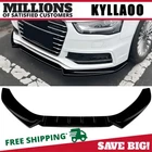 For Audi A4 S4 B8.5 Sline 2013-2016 2015 Black Front Bumper Spoiler Lip Kit