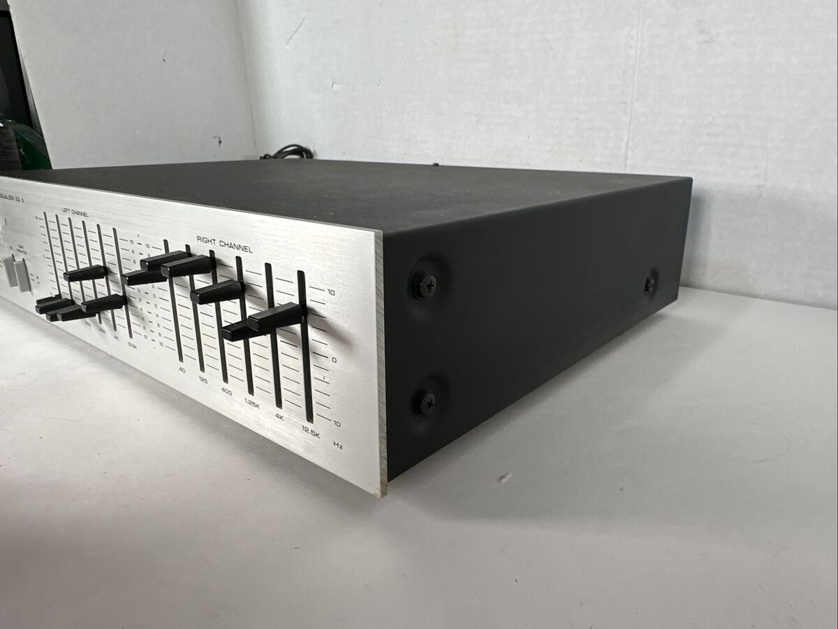 Vintage NIKKO Graphic Equalizer 6-6 Band Model EQ-2 Tokyo Vintage NIKKO Graphic Equalizer 6-6 Band Model EQ-2 Tokyo