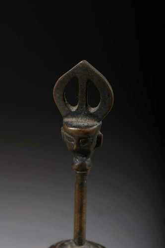 art asie Cloche de cérémonie en bronze de chaman Dao - Photo 6 sur 10