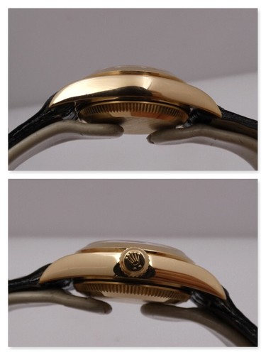 ROLEX OYSTER PERPETUAL LADY 76188 ORO MASSICCIO 18 KT ANNO 1999 AUTOMATICO WATCH - Foto 11 di 13