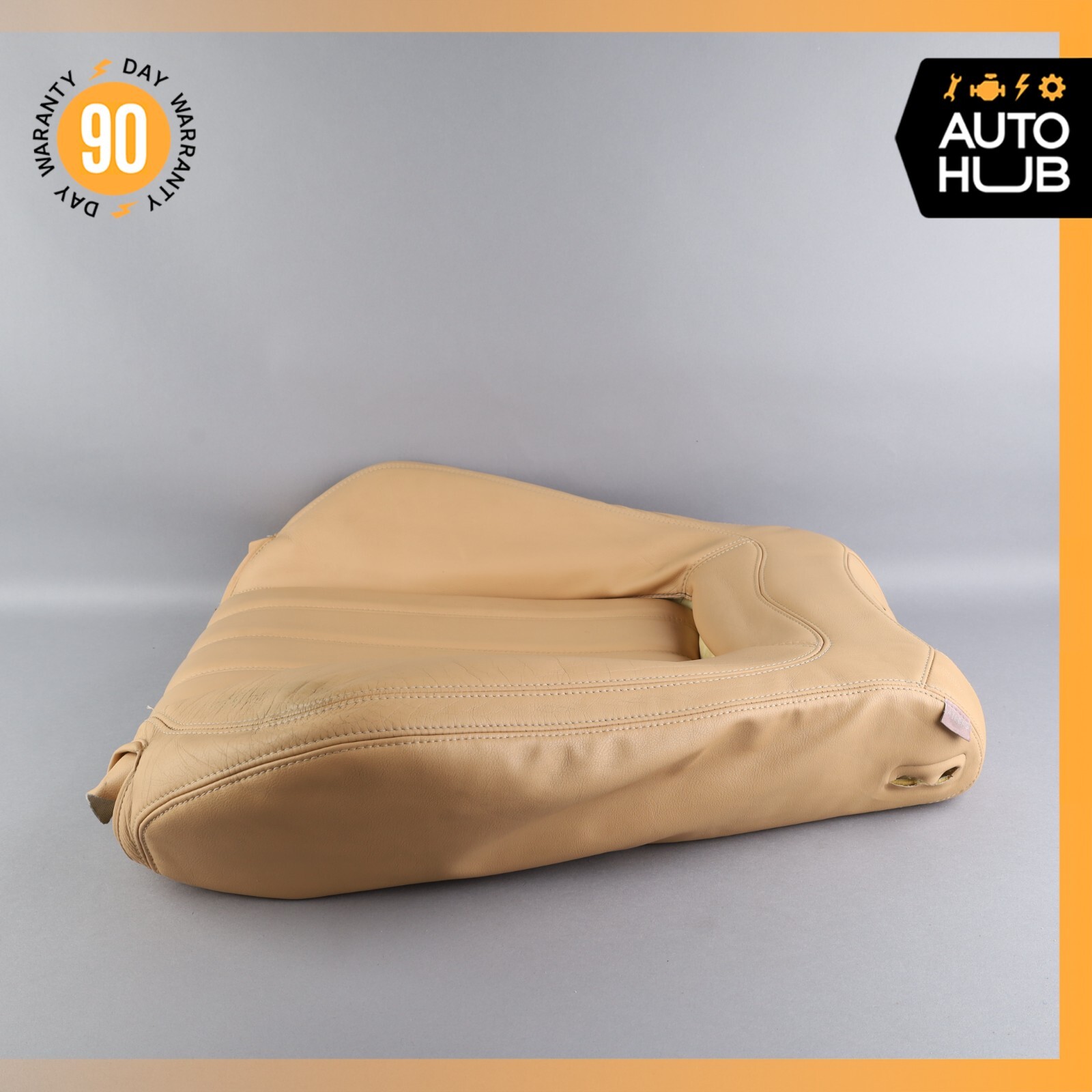 08-12 Maserati GranTurismo M145 Front Left Side Top Upper Seat Cushion Beige OEM