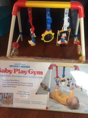 mickey mouse baby play gym