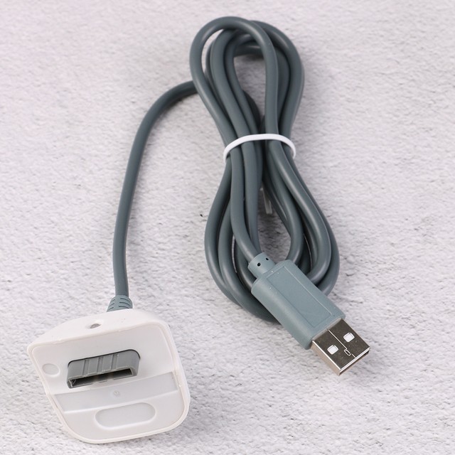 USB 2.0 Cable Lead for Xbox 360 Console Wireless Gamepad Controller