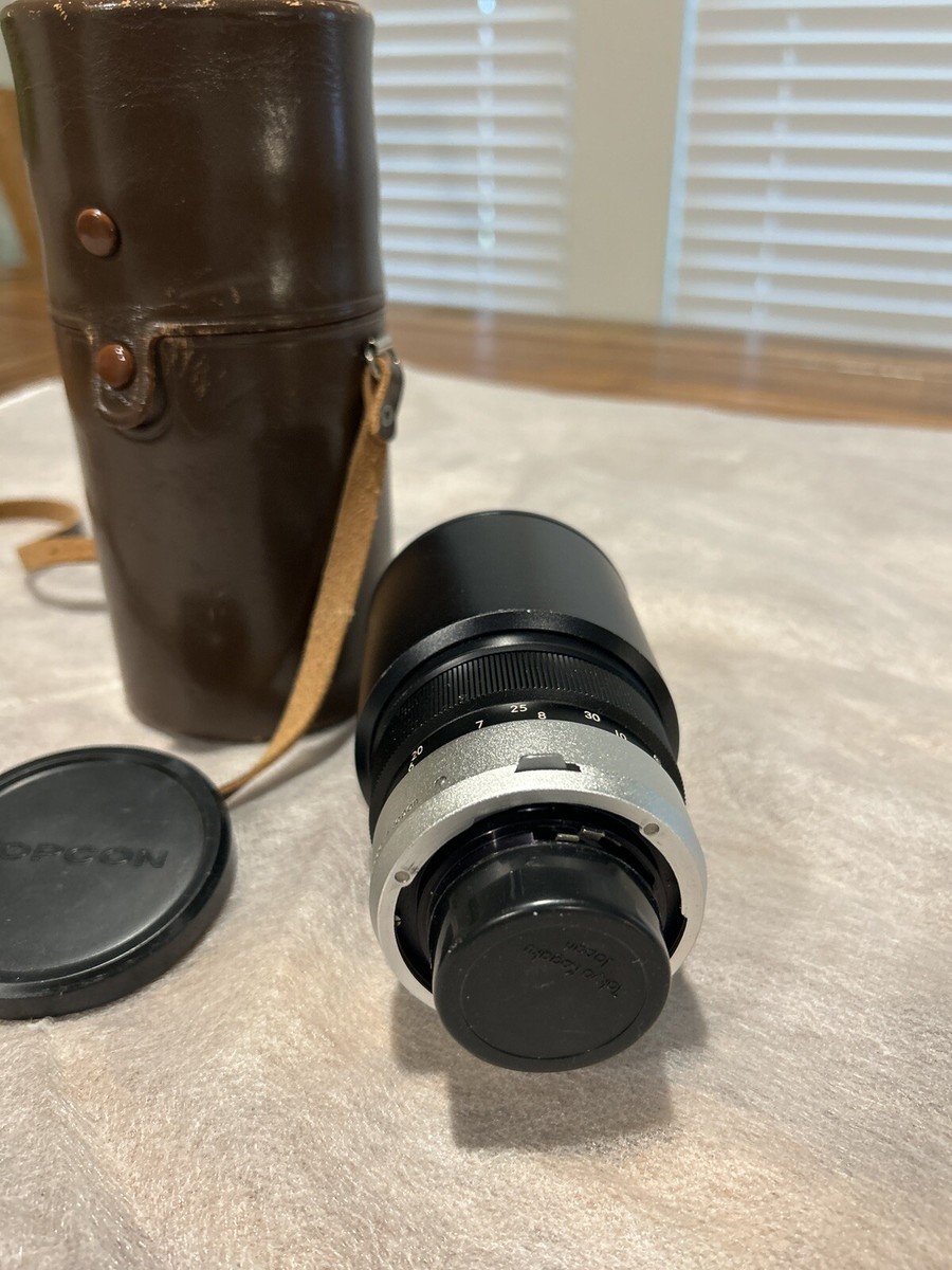 Topcon UV Topcor 200mm F4 Lens w/ Case Tokyo Japan | eBay