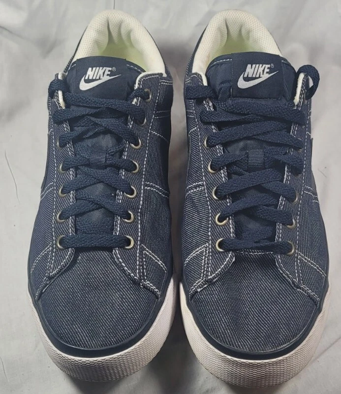 Baskets décontractées bleues Nike Match Supreme Textile Prm 724734 441 pour homme pointure 10