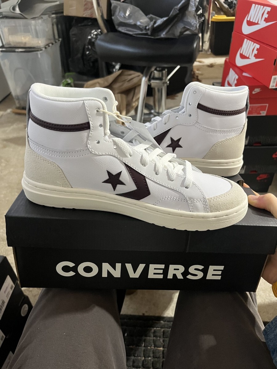 ? Converse Pro Blaze Classic Leather White Bloodstone Mens  display picture 1