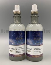 Bath  Body Works Calming Skies Lavender Peppermint Essential Oil Mist S/2 4119