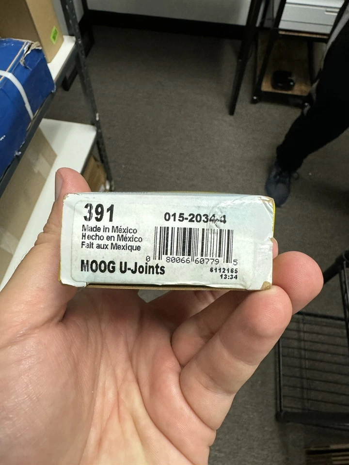 Junta en U MOOG Greaseable Premium 391 Foto 2 de 2