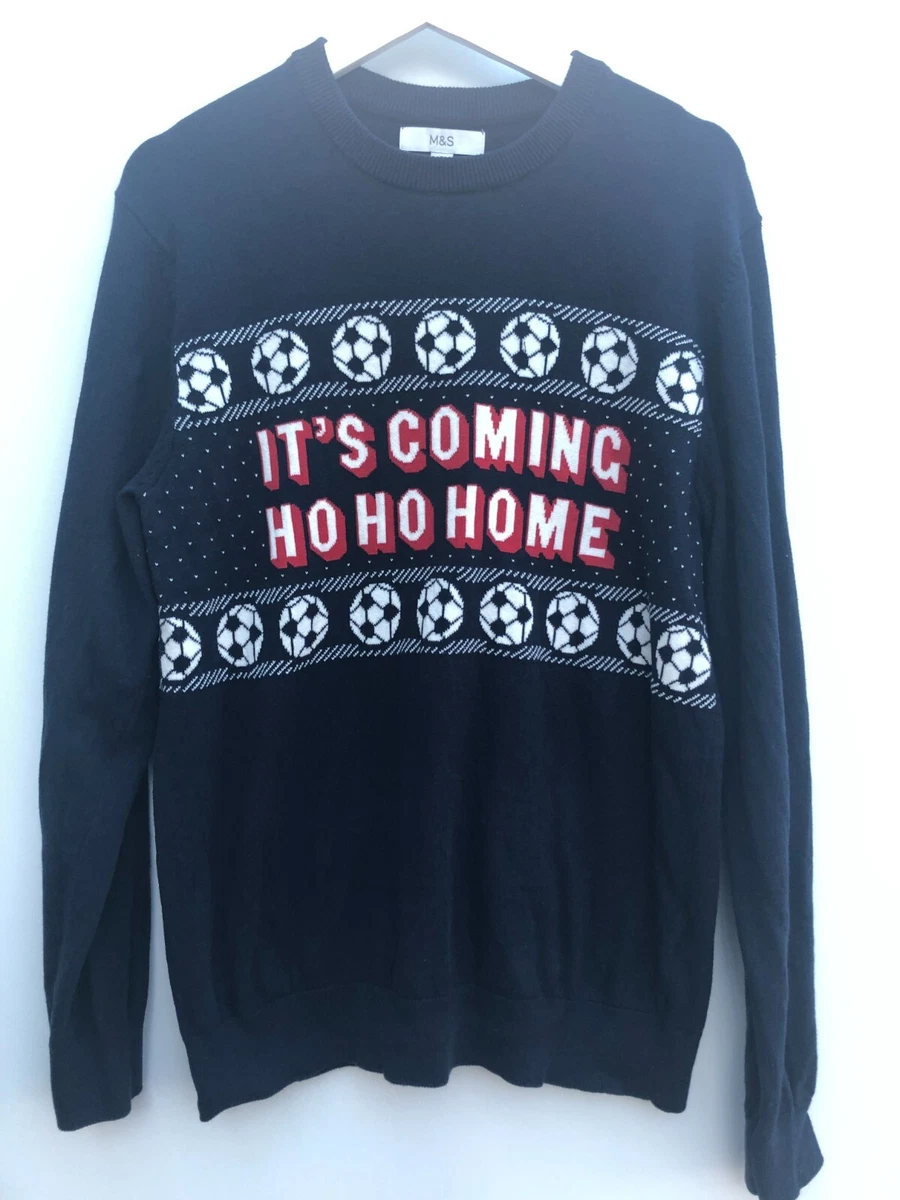 Christmas coming deals home jumper