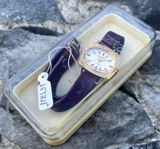 ✩ Vintage CHAIKA cal. 1301 ☭ USSR 70s old wrist watch 17 Jewels Gold Plated Au10