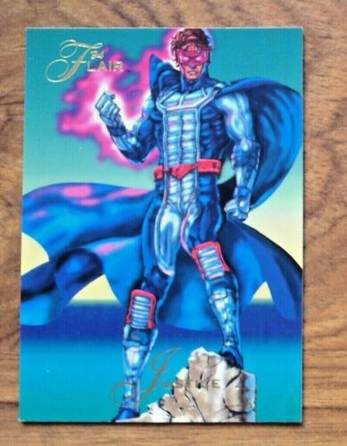Justice 1994 Flair Trading Card. Free UK Postage - Picture 1 of 3