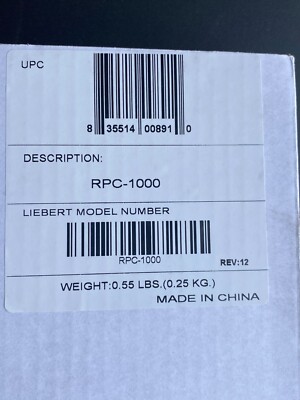 EMERSON LIEBERT RPC-1000 PDU NETWORK INTERFACE CARD 417291G