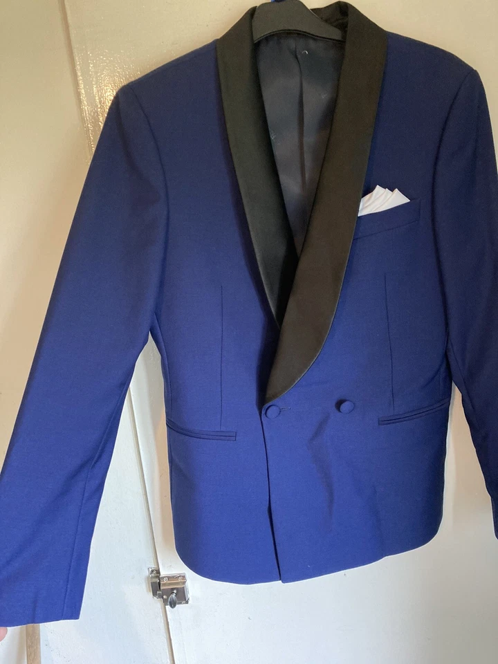 French Eye Mens Dinner Suit Formal Size XS - Image 3 of 4