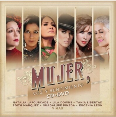 MUJER, VOZ Y SENTIMIENTO CD+DVD MEXICAN EDITION MEXICO IMPORTED