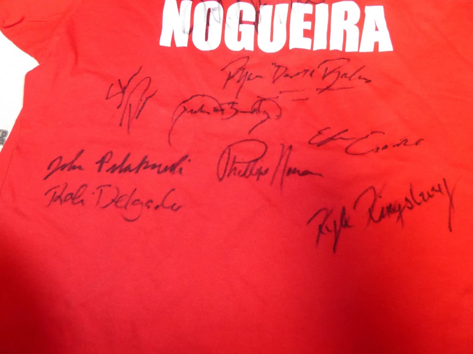 Antonio Rodrigo Nogueira Ryan Bader Ultimate Fighter 8 Signed Shirt PSA/DNA UFC - Image 2 of 4