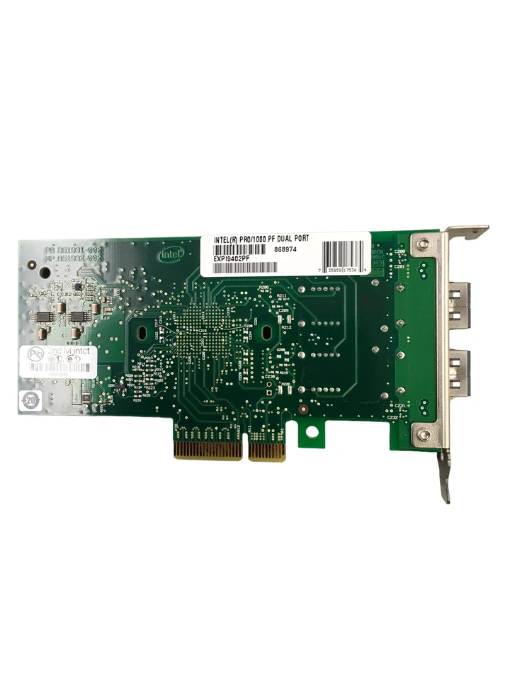 Intel Pro/1000 PF Dual Port Card D53756-003 - Image 4 of 4