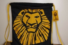Disney The Lion King Broadway Musical Drawstring Backpack Disney Cinch Bag NWT