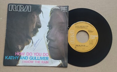 7''45 GIRI KATHY AND GULLIVER I KNOW THE RAIN FUNK SOUL DISCO ROCK