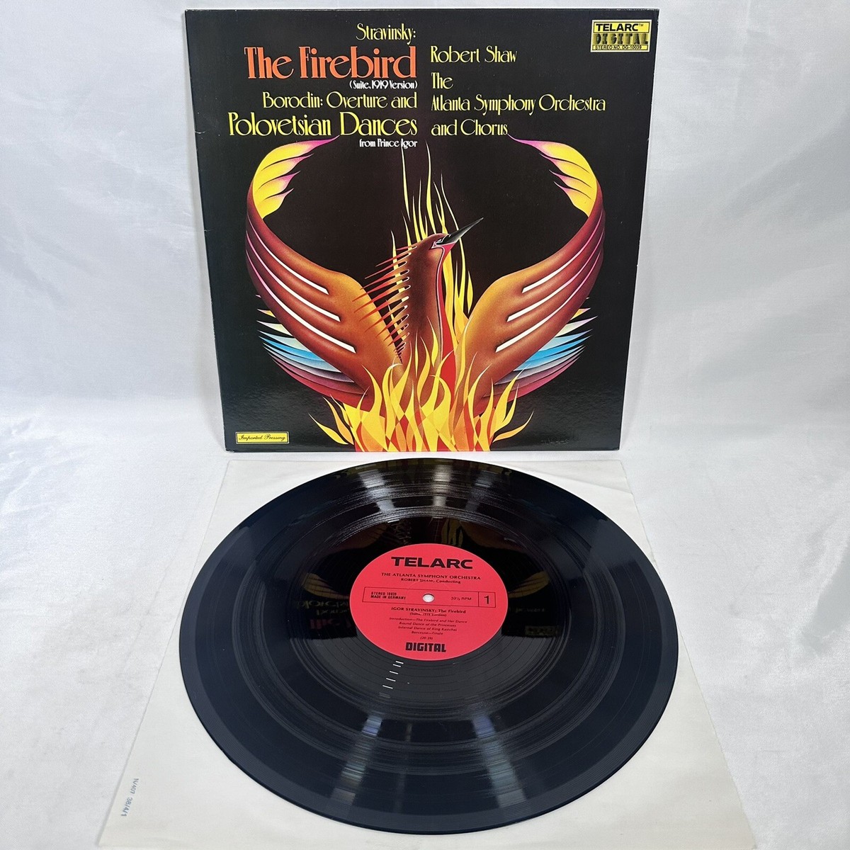 Shaw/ASO/Stravinsky The Firebird Suite 1919 '78 Telarc Digital DG