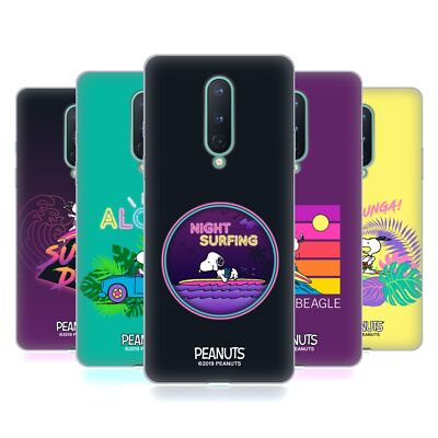 OFFIZIELLE PEANUTS SNOOPY ALOHA DISCO GEL HANDYHÜLLE FÜR GOOGLE ONEPLUS HANDYS