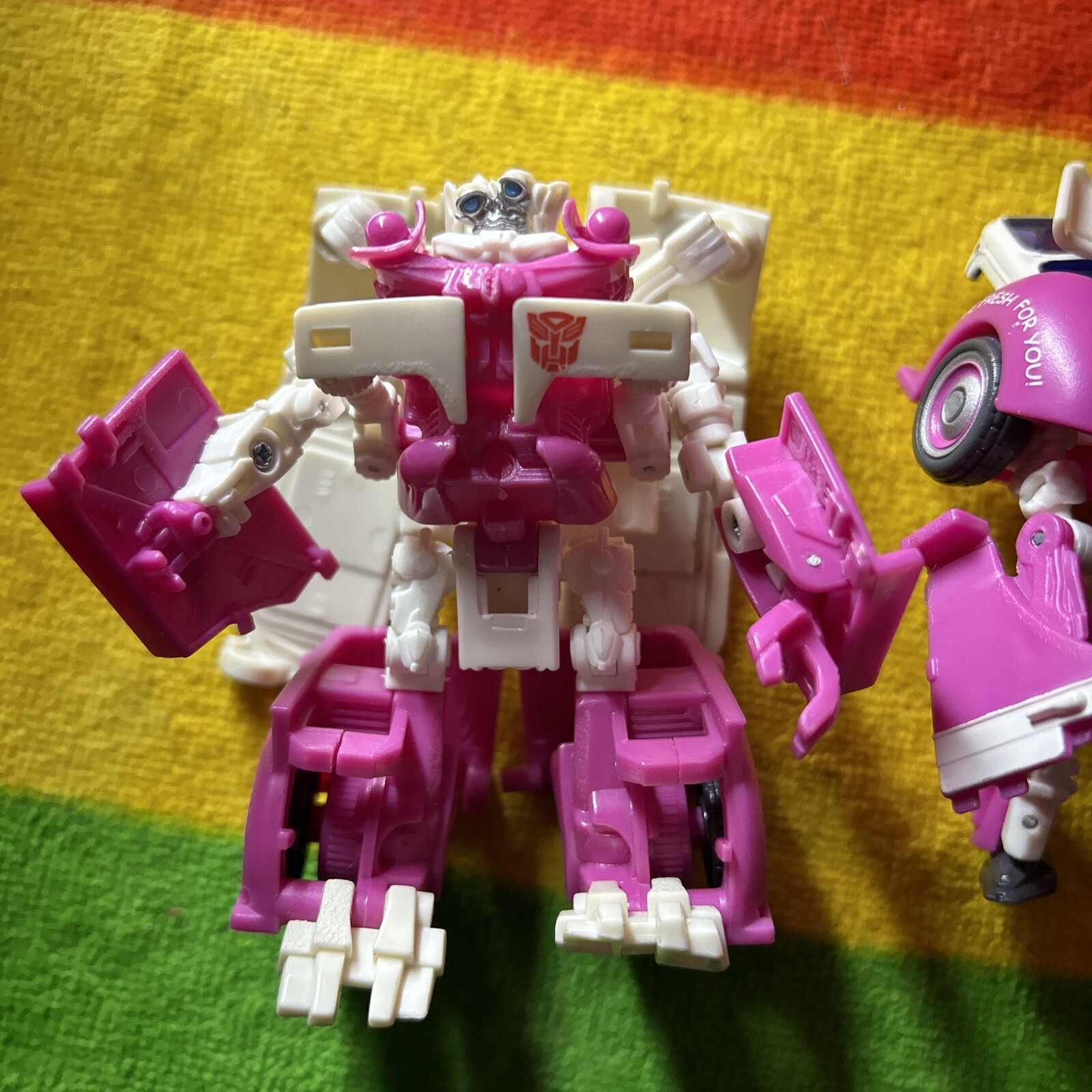 Transformers G1 ROTF Autobot Skids and Mudflap Ice Cream Twins 2009 eBay