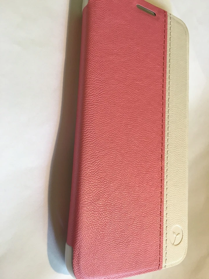 Samsung Galaxy S6 Side Flip Case in Pink & White Brand New in Original packaging — 第 3/4 张图片