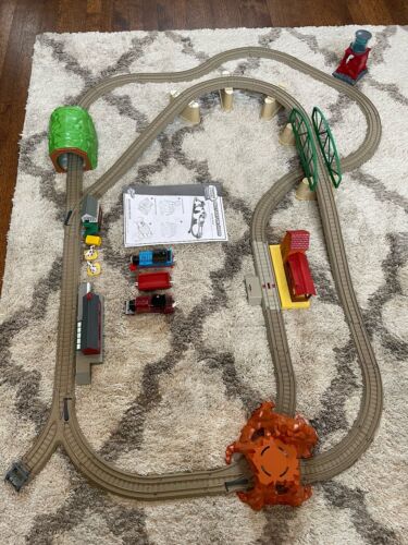 Thomas Trackmaster Busy Day On Sodor set, Complete W/Arthur & Troublesome, Read - 第 1/13 張圖片