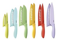 Cuisinart 12-piece Ceramic Coated Color Knife Set With Blade Guards, Multicolore on sale Cuisinart 12-piece Ceramic Coated Color Knife Set With Blade Guards, Multicolore on sale