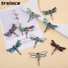 Dragonfly Brooch Enamel Flower Pins Enamel Pin Animal Insect Enamel Pin Party