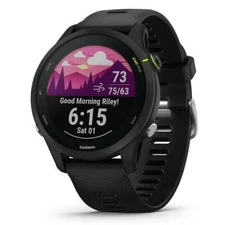 Garmin Forerunner 255 Black GPS Running Watch + Music Capabilities 010-02641-20