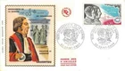 FRANCE CAVENTOU DISCOVERER OF QUININE 1970 MARQUE DEPOSEE SILK CACHET FDC UNADDR