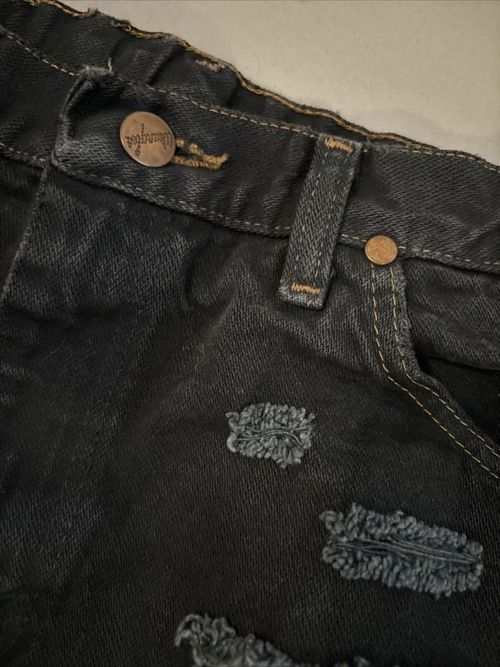 Pantalones cortos Wrangler vintage Y2K talla 16. Envejecido Foto 4 de 4