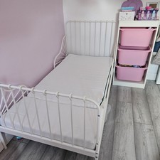 Practically Brand New Kids IKEA Bed + spring mattress included ***new***
